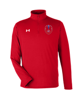 Tucson Wildcats Football Full Football v2 - Under Armour Mens Tech Quarter Zip