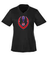 Tucson Wildcats Football Full Football v2 - Womens Performance Shirt