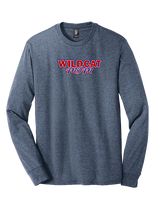 Tucson Wildcats Football Mom - Tri-Blend Long Sleeve