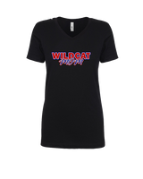Tucson Wildcats Football Mom - Womens Vneck