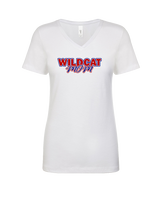 Tucson Wildcats Football Mom - Womens Vneck