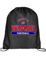 Tucson Wildcats Football Property - Drawstring Bag
