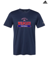 Tucson Wildcats Football Property - Mens Adidas Performance Shirt