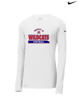 Tucson Wildcats Football Property - Mens Nike Longsleeve