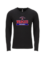 Tucson Wildcats Football Property - Tri-Blend Long Sleeve