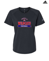 Tucson Wildcats Football Property - Womens Adidas Performance Shirt
