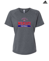 Tucson Wildcats Football Property - Womens Adidas Performance Shirt