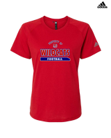 Tucson Wildcats Football Property - Womens Adidas Performance Shirt