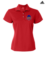 Tucson Wildcats Football Skull Crusher - Adidas Womens Polo