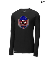 Tucson Wildcats Football Skull Crusher - Mens Nike Longsleeve