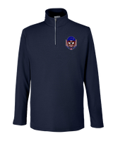 Tucson Wildcats Football Skull Crusher - Mens Quarter Zip