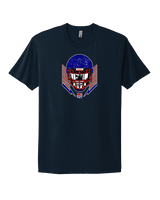 Tucson Wildcats Football Skull Crusher - Mens Select Cotton T-Shirt