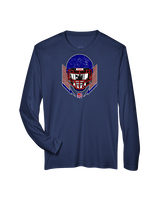 Tucson Wildcats Football Skull Crusher - Performance Longsleeve