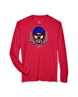 Tucson Wildcats Football Skull Crusher - Performance Longsleeve