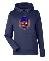 Tucson Wildcats Football Skull Crusher - Under Armour Ladies Storm Fleece