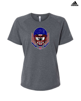 Tucson Wildcats Football Skull Crusher - Womens Adidas Performance Shirt