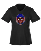 Tucson Wildcats Football Skull Crusher - Womens Performance Shirt