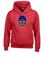 Tucson Wildcats Football Skull Crusher - Youth Hoodie