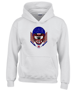 Tucson Wildcats Football Skull Crusher - Youth Hoodie