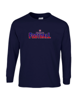 Tucson Wildcats Football Splatter - Cotton Longsleeve