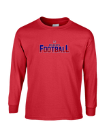 Tucson Wildcats Football Splatter - Cotton Longsleeve