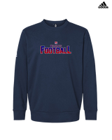 Tucson Wildcats Football Splatter - Mens Adidas Crewneck