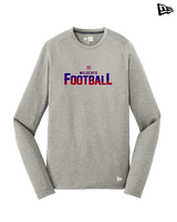 Tucson Wildcats Football Splatter - New Era Performance Long Sleeve