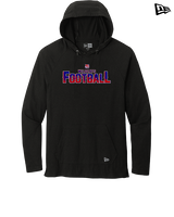 Tucson Wildcats Football Splatter - New Era Tri-Blend Hoodie