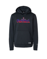 Tucson Wildcats Football Splatter - Oakley Performance Hoodie