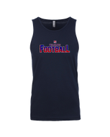 Tucson Wildcats Football Splatter - Tank Top