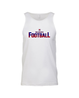 Tucson Wildcats Football Splatter - Tank Top