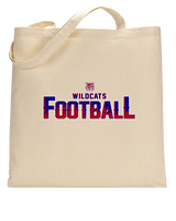 Tucson Wildcats Football Splatter - Tote