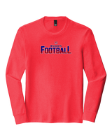 Tucson Wildcats Football Splatter - Tri-Blend Long Sleeve