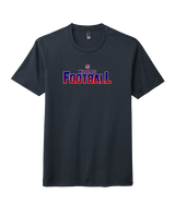 Tucson Wildcats Football Splatter - Tri-Blend Shirt