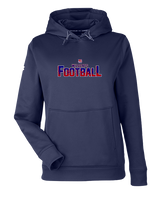 Tucson Wildcats Football Splatter - Under Armour Ladies Storm Fleece
