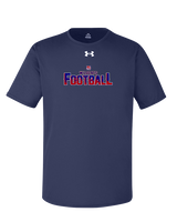 Tucson Wildcats Football Splatter - Under Armour Mens Team Tech T-Shirt