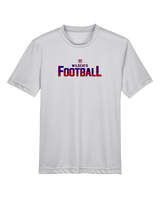 Tucson Wildcats Football Splatter - Youth Performance Shirt
