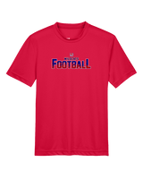 Tucson Wildcats Football Splatter - Youth Performance Shirt