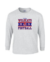 Tucson Wildcats Football Stamp - Cotton Longsleeve