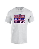 Tucson Wildcats Football Stamp - Cotton T-Shirt