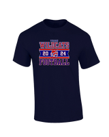 Tucson Wildcats Football Stamp - Cotton T-Shirt