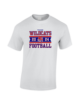 Tucson Wildcats Football Stamp - Cotton T-Shirt