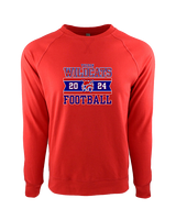 Tucson Wildcats Football Stamp - Crewneck Sweatshirt
