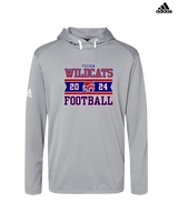 Tucson Wildcats Football Stamp - Mens Adidas Hoodie