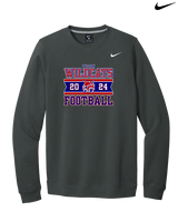 Tucson Wildcats Football Stamp - Mens Nike Crewneck