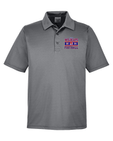 Tucson Wildcats Football Stamp - Mens Polo