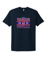 Tucson Wildcats Football Stamp - Mens Select Cotton T-Shirt