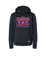 Tucson Wildcats Football Stamp - Oakley Performance Hoodie
