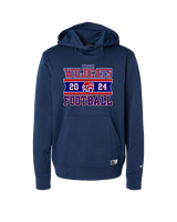 Tucson Wildcats Football Stamp - Oakley Performance Hoodie