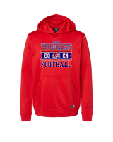 Tucson Wildcats Football Stamp - Oakley Performance Hoodie